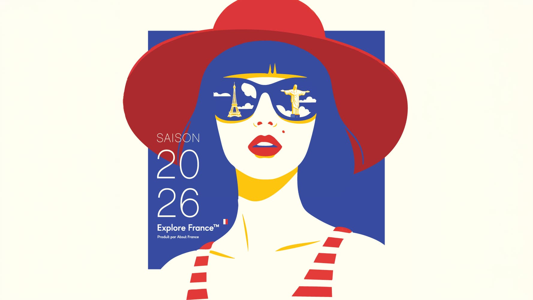 Identidade visual Workshop Explore France 2026, RegularSwitch