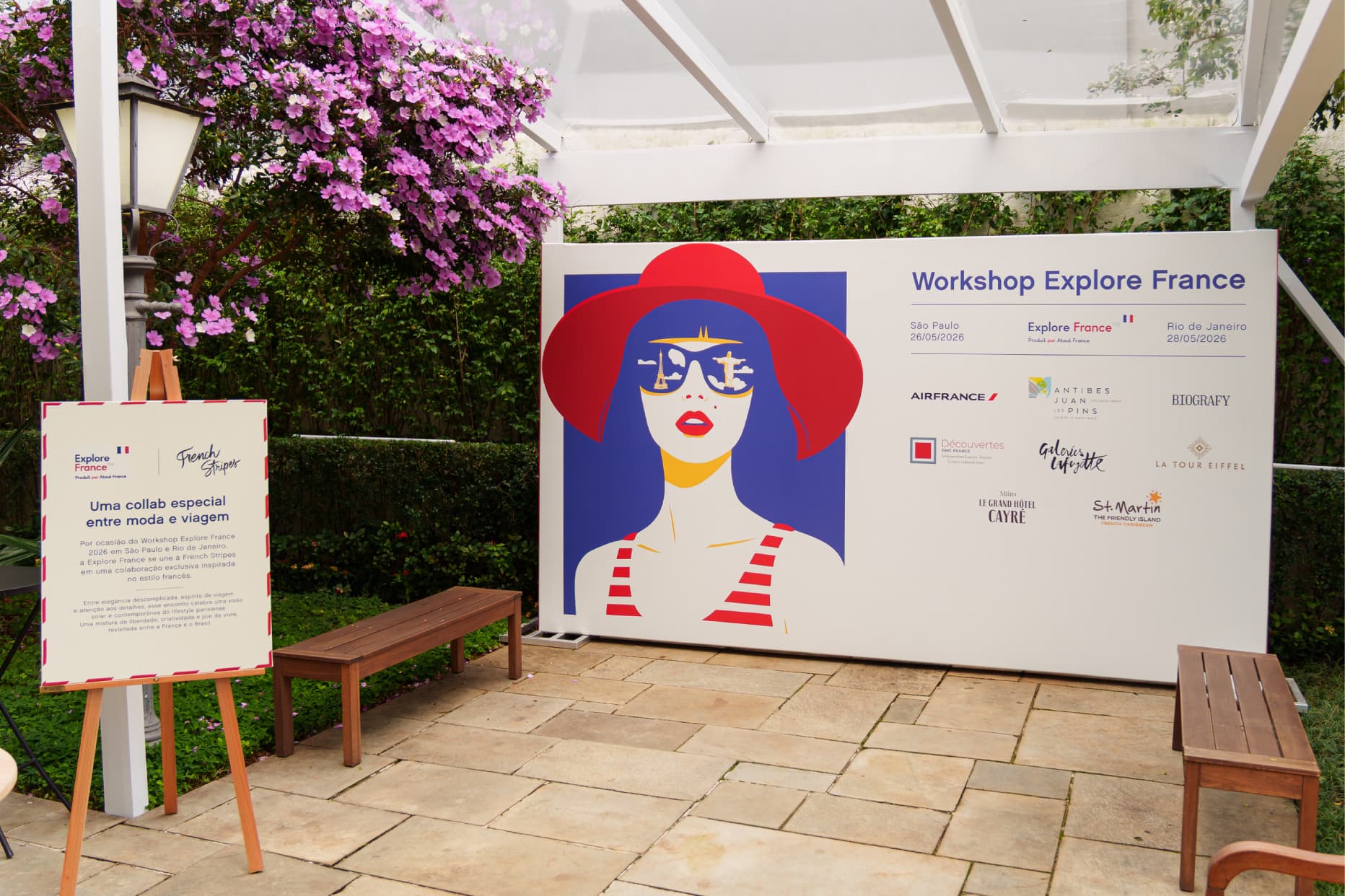 Identidade visual Workshop Explore France 2026, RegularSwitch