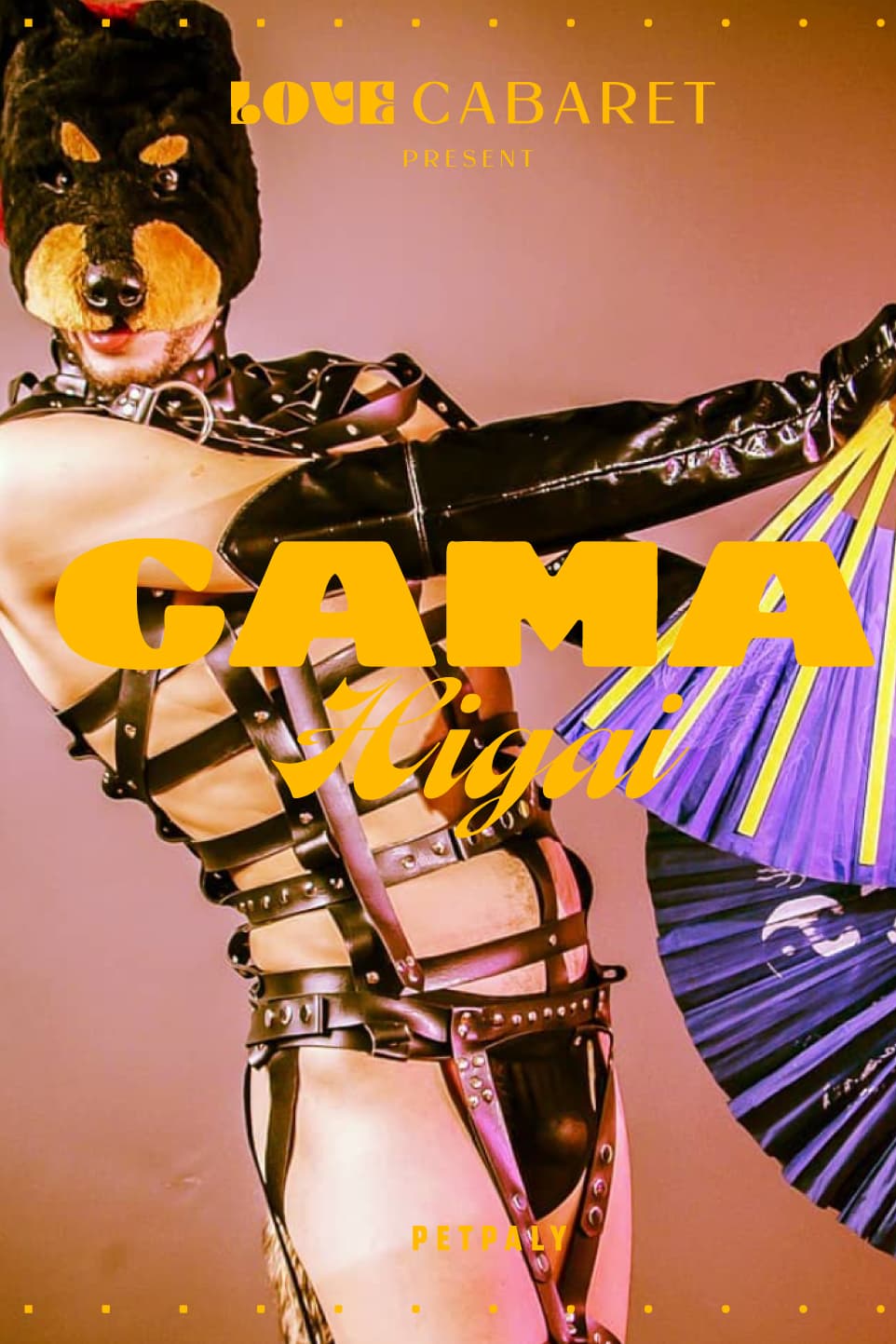 Identidade visual Love Cabaret, sistema multi-tipográfico RegularSwitch
