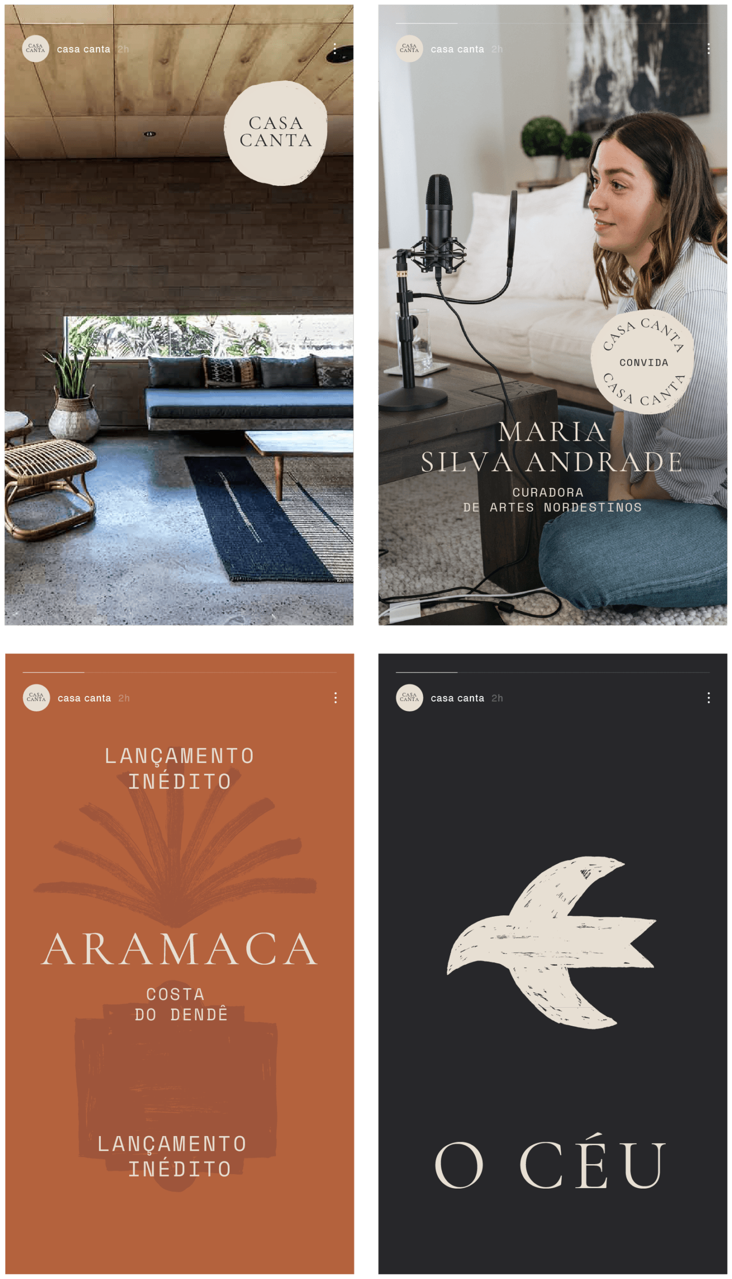 Identidade visual Casa Canta, RegularSwitch
