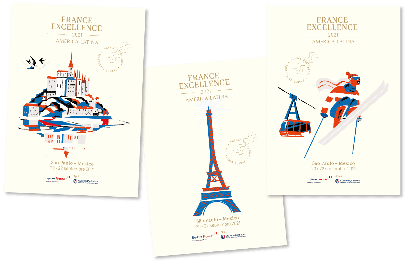 Identidade visual France Excellence 2021, RegularSwitch