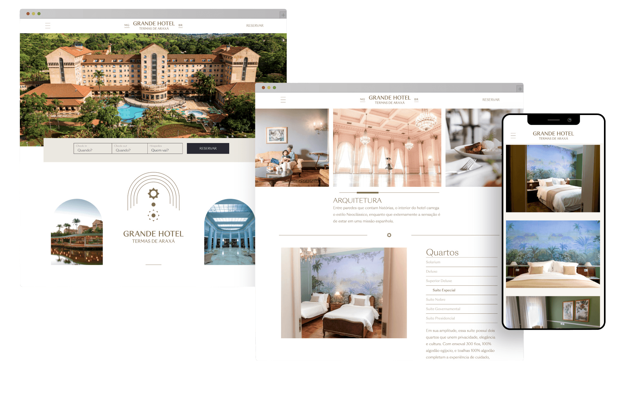 Identidade visual Grande Hotel, RegularSwitch