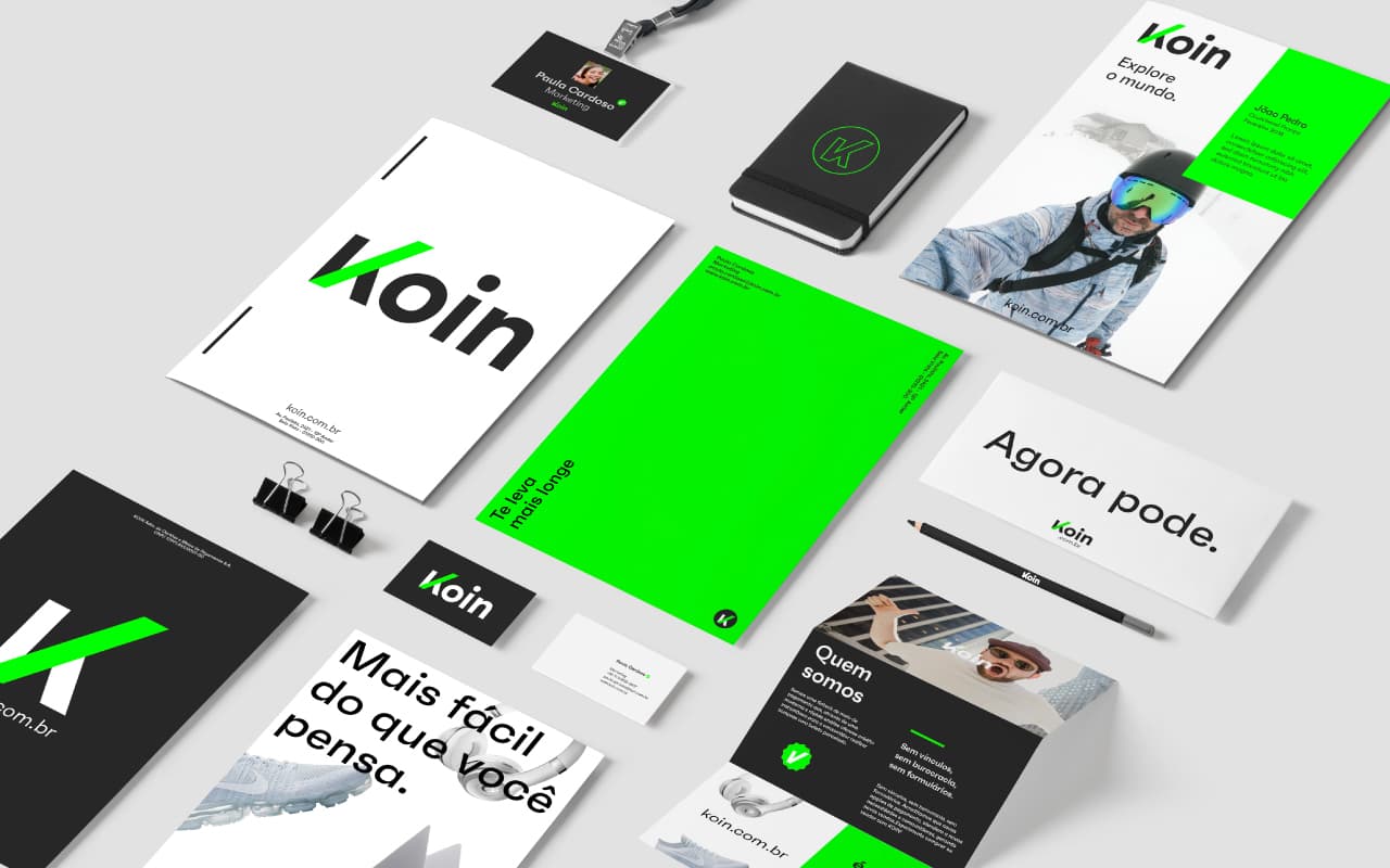 Identidade visual Koin, RegularSwitch