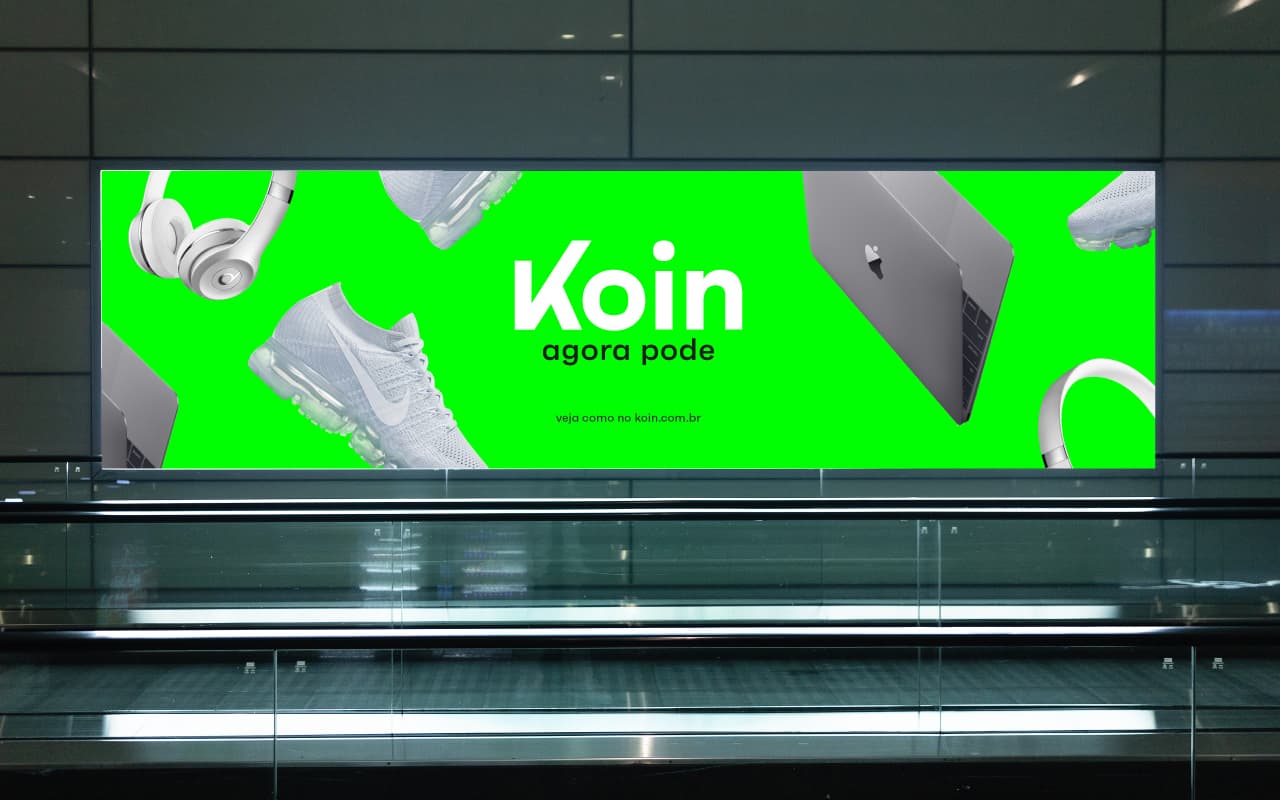 Identidade visual Koin, RegularSwitch