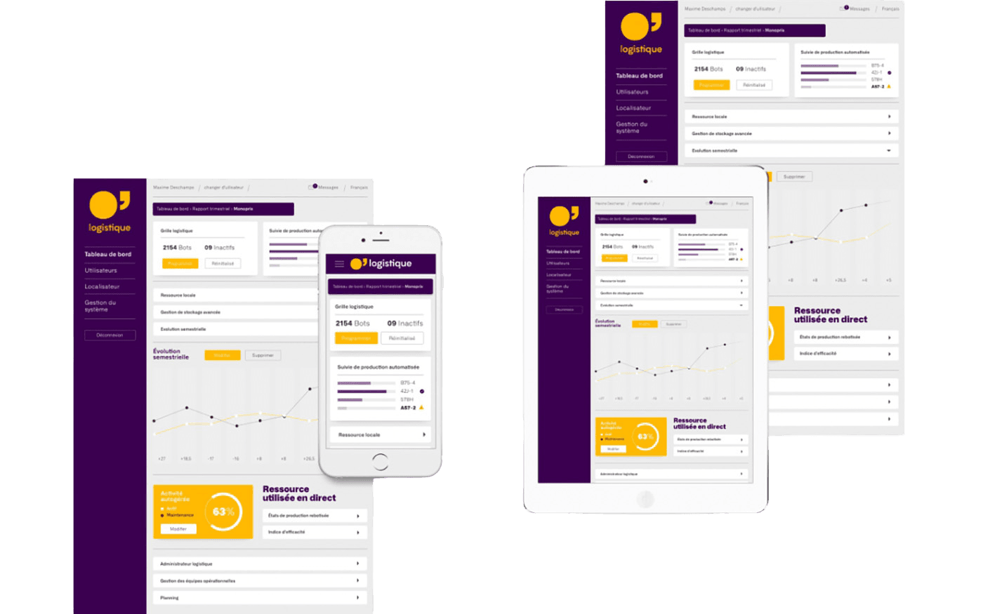 Identidade visual O’logistique, RegularSwitch