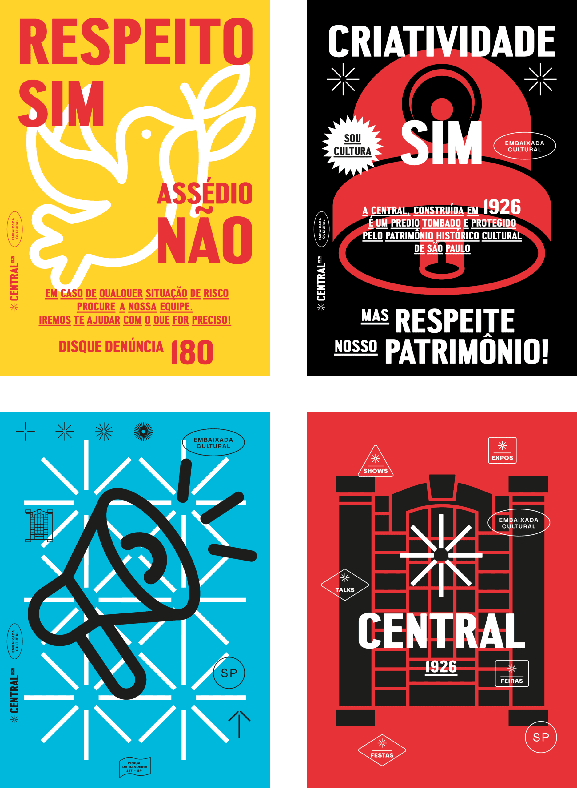 Identidade visual CENTRAL 1926, RegularSwitch
