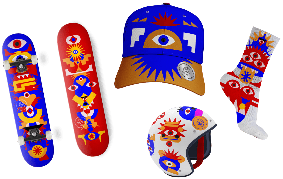 Identidade visual Ursofrango, RegularSwitch