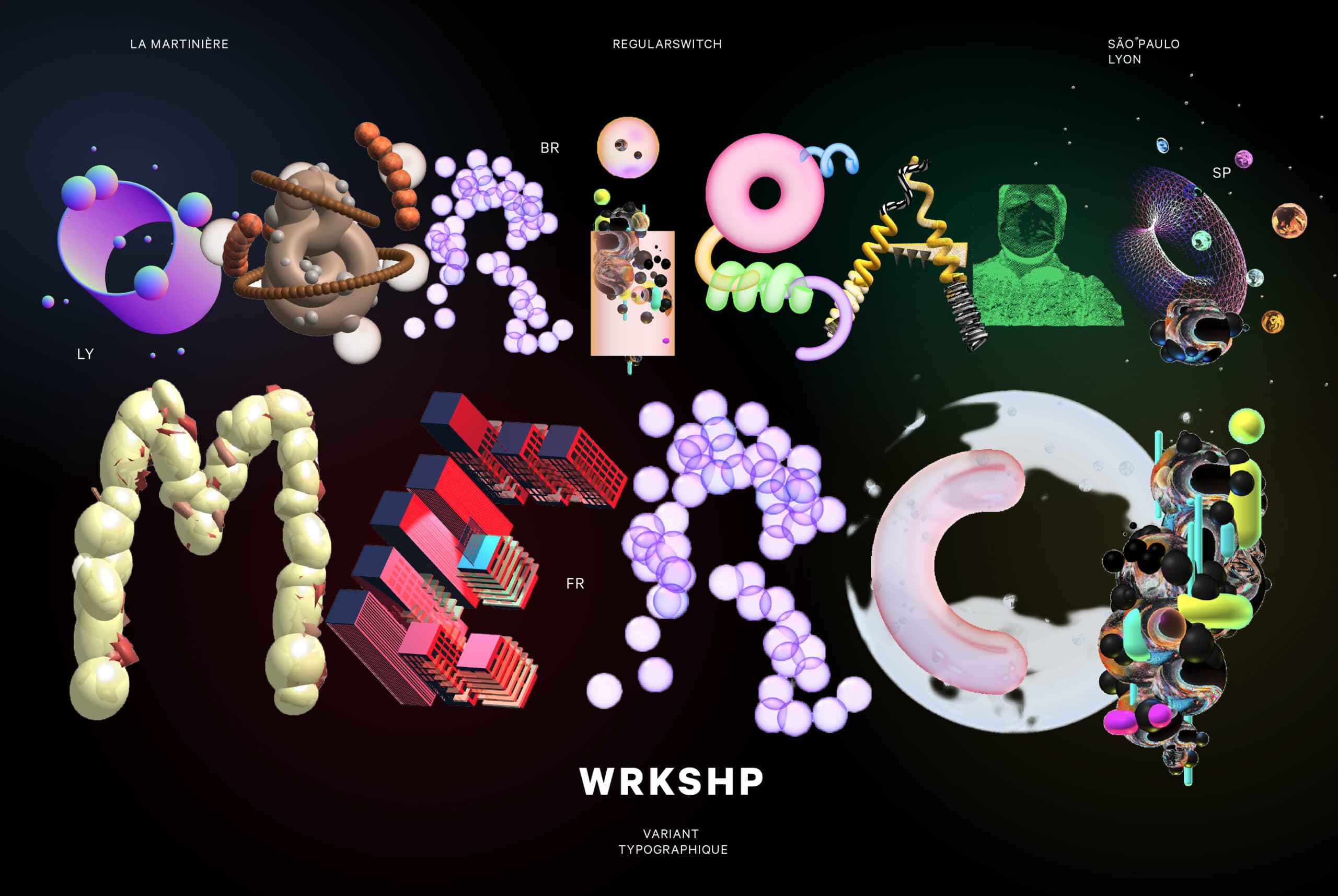 Identidade visual Variant Typographique, RegularSwitch
