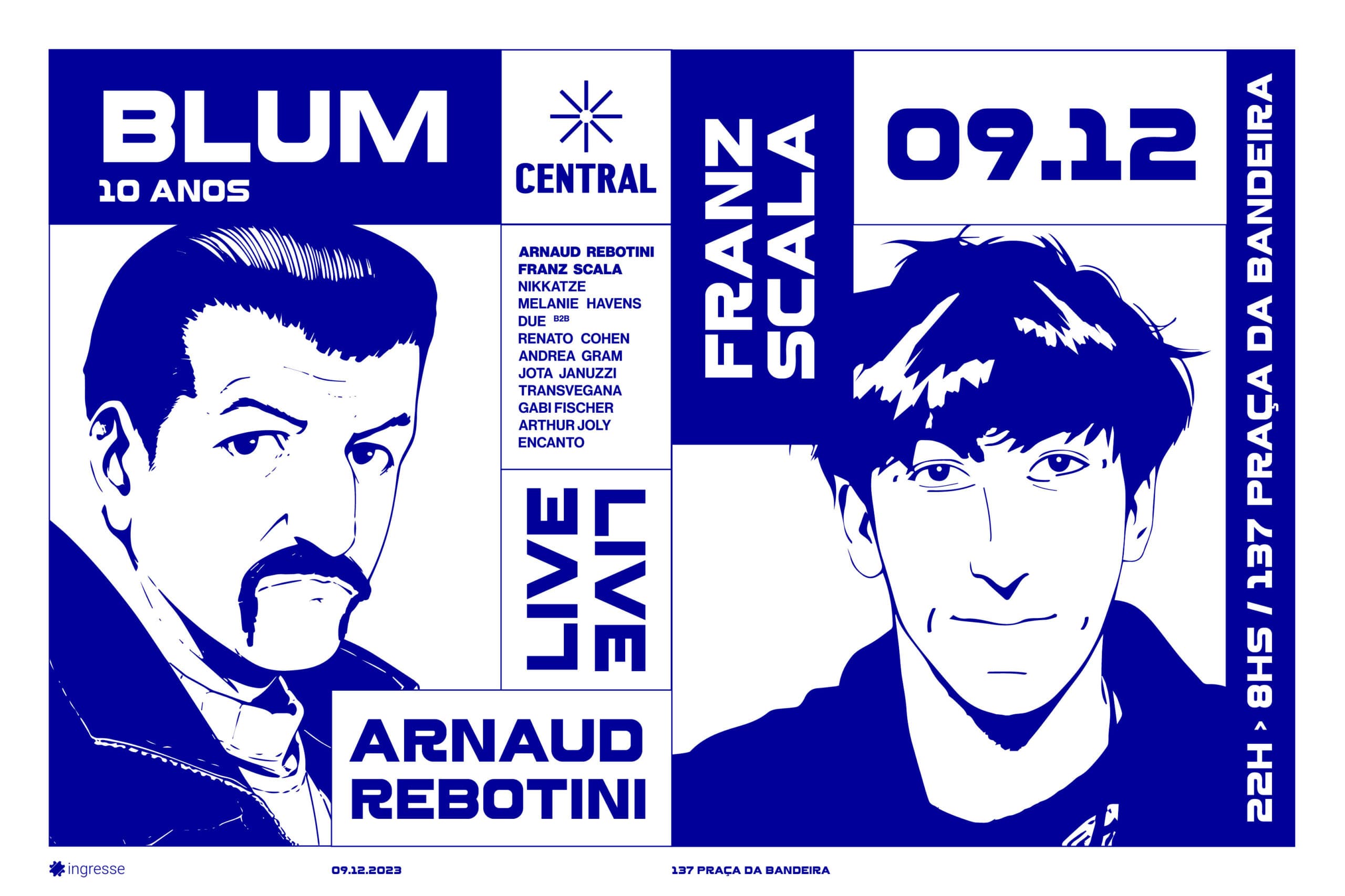 Identidade visual BLUM 10 anos, RegularSwitch