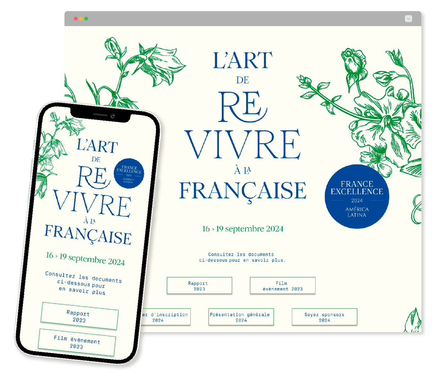 Identidade visual France Excellence 2024, RegularSwitch