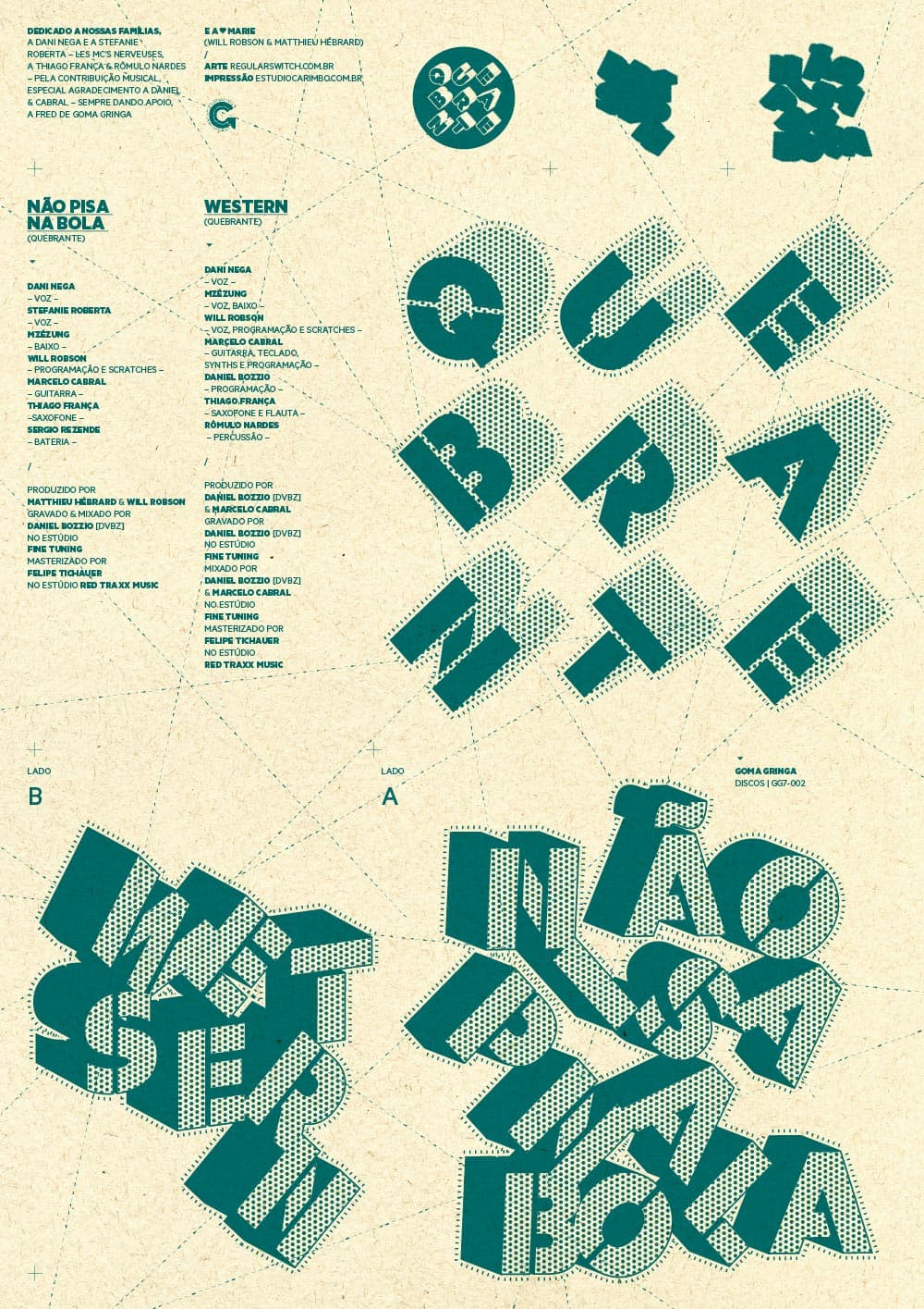 Identidade visual Quebrante, RegularSwitch